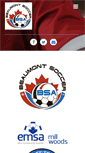 Mobile Screenshot of beaumontsoccer.com